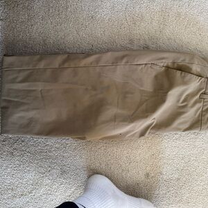 Men's Slim Straight Chino Pants in Khaki